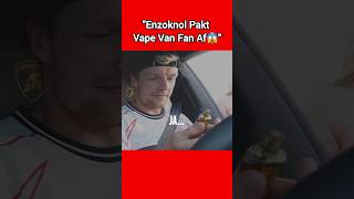 Enzoknol Pakt Vape Af Van Fan😱 [upl. by Iana]