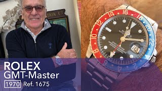 🔵 Rolex GMT Master Ref 1675 Pepsi S1E21  Lavis de Gilles avec cette Rolex légendaire [upl. by Eisej399]