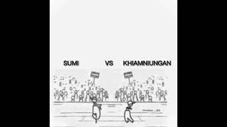 Short rap songs sumi vs khiamniungan trending viralvideo [upl. by Chouest]