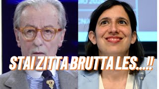 VITTORIO FELTRI DEMOLISCE SCHLEIN LA SINISTRA È AL COLLASSO [upl. by Eon]