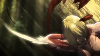 Attack on Titan Levi vs Female Titan episode 22 [upl. by Joli92]