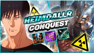 HEIMDALLR ES EL DIOS MÁS FUERTE DE SMITE  GRANDMASTERS HEIMDALLR ADC SMITE RANKED [upl. by Dianemarie]