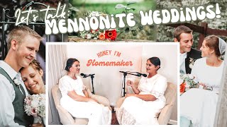 Mennonites  Weddings What we did wore and SPENT  Honey Im Homemaker [upl. by Fonville]