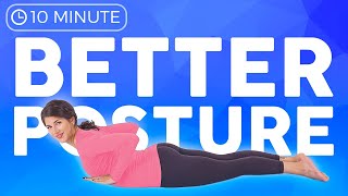 20 minute Yoga for Posture All Levels  Sarah Beth Yoga [upl. by Matthia]