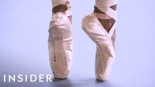 How Ballerinas Customize Their Pointe Shoes [upl. by Patrizia]