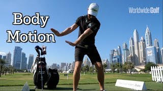 Mastering the correct swing body motion  by Stephen Deane [upl. by Cromwell331]