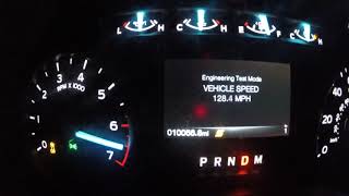 2018 F150 50 Whipple Supercharged 147MPH topspeed testing [upl. by Nicolea]