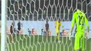 aubameyang hat trick all goal gabala vs borussia dortmund 1 3 2015 [upl. by Letsou]