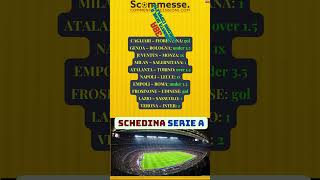 ⚽Pronostici SerieA 38a giornata scommesse calcio🏆 shorts scommesse scommessesportive [upl. by Herby]