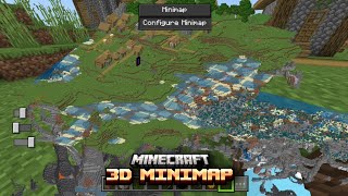 New 3D amp 2D Minimap Mod for Minecraft Pocket Edition 1213044 Available now [upl. by Ahsiemat]