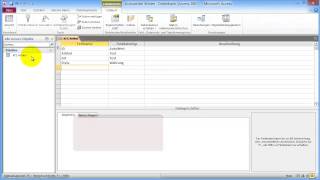 Access im Büro einsetzen Part 5 Wdh Tabellen und Formulare erstellen [upl. by Ardnaiek428]