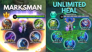 Estes Marksman Build vs Estes Unlimited Heal Build [upl. by Roger]