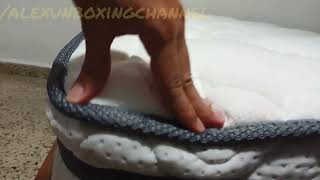 Unboxing Vesgantti 102 Inch Multilayer Hybrid Full Mattress and review Medium hybrid [upl. by Hortensa]