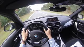 BMW 118d F20 LCI Countryside  Highway driving [upl. by Ettesel]