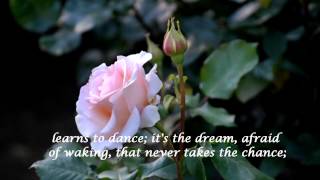 The Rose  Bette Midler HD with lyrics HQ Audio [upl. by Lurie688]