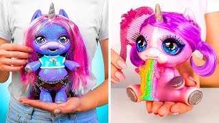 Poopsie UNICORN Dolls WIth Makeup And Scents [upl. by Bari]