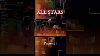 ALL STARS in Geometry Dash Teaser 1 fnfmariomadness fnf geometrydash mario animation [upl. by Aihsyak]