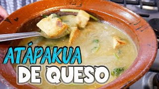 RECETA MEXICANA P´URHÉPECHA  FÁCIL RÁPIDA BARATA Y MUY DELICIOSA quotATÁPAKUA DE QUESOquot en aceite [upl. by Eilsek]