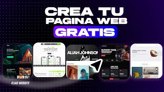 Como Crear una Pagina Web Gratis en 2024 Desde Cero [upl. by Nessej]