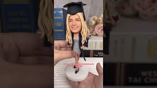 Personalized Graduation Figurine Bobblehead Dolls As Graduation Gift Ideas For Girl College [upl. by Earesed211]