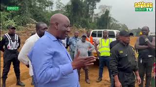 Visite de Chantier EBOMAF AU GABON [upl. by Ketti]