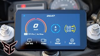 FINALLY A Great Aftermarket Motorcycle Dash  Chigee AIO5Lite [upl. by Olegna]