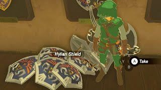 How To Duplicate Shields  Zelda BOTW [upl. by Ayokal822]