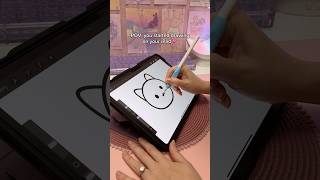 iPad drawing 💕✏️ apple pencil  procreate app  digital art  iPad accessories [upl. by Wilburt]