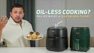 Philips vs Pigeon Air Fryer Best Air Fryer for Healthy Cooking [upl. by Aniger]