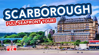 SCARBOROUGH  Full seafront tour of holiday seaside town Scarborough England [upl. by Fernando369]