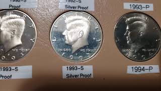 My complete Kennedy Half Dollar set 19642020 including Proofs and special set coins [upl. by Michale]