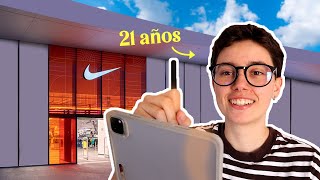 Así creé un cartel sobre Nike [upl. by Qooraf]