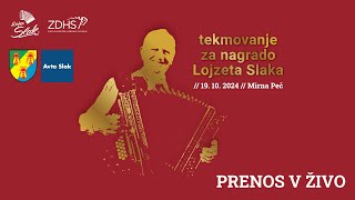 Tekmovanje za nagrado Lojzeta Slaka  19102024  Mirna Peč [upl. by Essej]