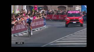 giro dItalia 2024 12a tappa  strepitoso Alaphilippe [upl. by Nett]