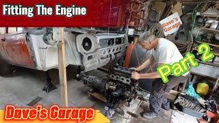 Ford Escort MK1 Restoration DIY Engine Mounts and Fitting the ST170 Zetec RWD conversion [upl. by Esirtal]