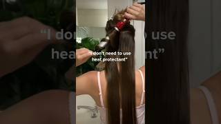 Repost bc I don’t think I’ve used heat since this video but here’s a friendly reminder 😅 haircare [upl. by Serica]