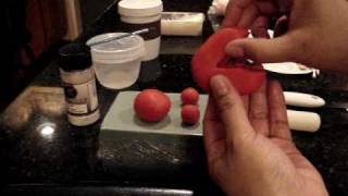 How to make a Gumpaste Santa Clause PART 1 [upl. by Knighton]