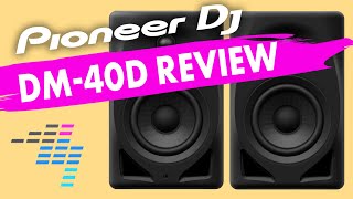 Pioneer DJ DM40D Monitor Speakers Review  DJProducer switch [upl. by Niawd]