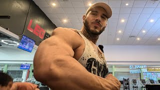 Espalda en vivo 4 weeks out NPC Mexican Nationals [upl. by Siberson967]