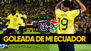 GOLEADA MONUMENTAL de ECUADOR 40 BOLIVIA [upl. by Durer]