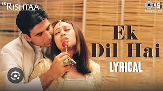 Ek Dil Hai Mera Dil Hai l Kumar Shanu l Alka Yagnik l youtubevideos youtubeshorts song 90s [upl. by Mccoy]