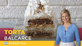 BALCARCE CAKE 🍰 DELICIOUS amp EASY a traditional dessert from ARGENTINA by Anna Olson  El Gourmet [upl. by Longan]