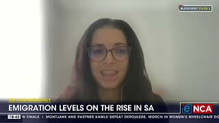 Emigration levels on the rise in SA [upl. by Auhsot]