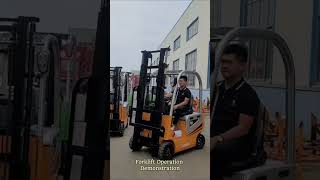 Lets Learn About Forklift Operation Demonstration [upl. by Enylrac]