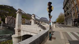 Highlight Grenoble Isère River Trail Grenoble France [upl. by Adnesor]