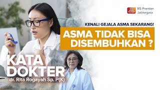 Asma bisa sembuh Asma adalah penyakit yang memiliki gejala tidak menular dapat diobati amp dicegah [upl. by Ahtrim]