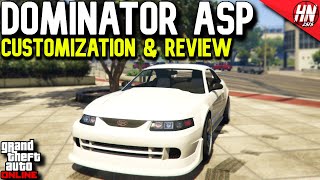 Vapid Dominator ASP Customization amp Review  GTA Online [upl. by Ulund]