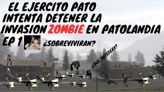 Ejercito Pato VS Invasion Zombies EP 1 GMOD [upl. by Harbour501]