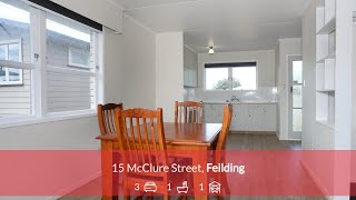 15 McClure Street Feilding Manawatu [upl. by Akialam]