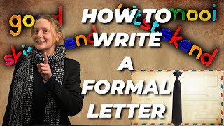 How to write a FORMAL Letter in AFRIKAANS [upl. by Gowrie438]